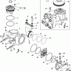 V-150 DFI (2.5L) 1B417702 & Up Air compressor components