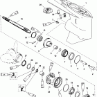 V-150 DFI (2.5L) 1B417702 & Up Корпус редуктора, вал гребного винта - стандартное враще...