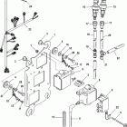 V-150 DFI (2.5L) 1B417702 & Up Coil plate assembly, serial number 1b490865 and below