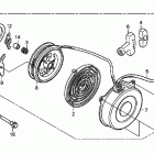 TRX250TM ПУСКОВОЙ МЕХАНИЗМ