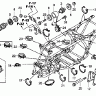 TRX500FPE Рама