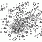 TRX500FA Рама