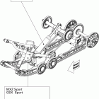 GSX Sport 600 08- rear suspension shocks 500ss
