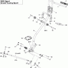 GSX Sport 600 07- steering 500ss
