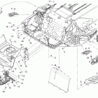 MX Z Adrenaline 1200 09- frame and suspension module