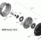 MX Z X 800R PTEK Ручной стартер
