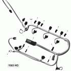 150 Speedster 255, 1 x 255 (1503HO) Жгут проводов двигателя