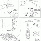 200 Speedster 510, 2 x 255 (1503HO) 09- engine compartment and accessories