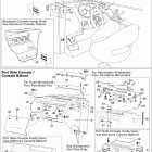 230 Challenger SE, 2 x 255 HO 09- front console and glove box
