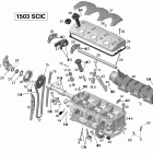 Islandia SE 2 x 215 SCIC Головка цилиндров