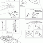 Speedster 200  WAKE 155NA 09- engine compartment and accessories