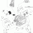 Speedster 200  WAKE 155NA 01- engine and air intake silencer edition 2
