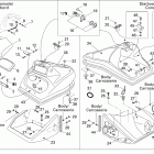 Speedster 200 215 SCIC 09- front console and glove box