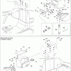 Challenger 180 4-TEC, Edition 1 09- front console and glove box