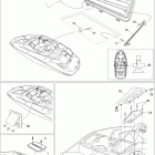 Challenger CS, Edition 1 09- central cover and accessories