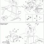 Challenger CS, Edition 1 09- front console and glove box