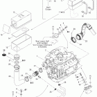 Speedster 200 Twin 4-TEC NA, WAKE, Edition 1 01- engine and air intake silencer 1