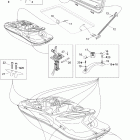 Speedster 200 Twin 4-TEC NA, WAKE, Edition 1 09- central cover and accessories