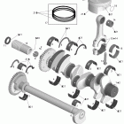 Speedster 200 Twin 4-TEC SCIC, TOWER, Edition 1 01- crankshaft, pistons and balance shaft 1
