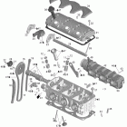 Speedster 200 Twin 4-TEC SCIC, TOWER, Edition 1 01- cylinder head 1