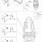 Sportster 4-TEC SCIC, Edition 2 09- central cover and accessories