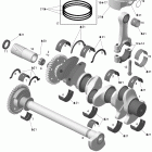 Sportster 4-TEC, Edition 1 01- crankshaft and pistons 1