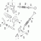 300 Cam shaft valve assembly