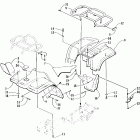454 Body panel assembly (2x4)
