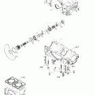 Sportster 1800, 5613/5618 Картер и ротационный клапан