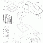 Sportster, 5898 09- storage compartment, front sportster