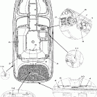212 SS (CA ED.)-FAT1100CLH Наклейки предупреждения