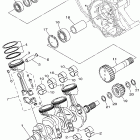 AR230 HIGH OUTPUT-SXT1100BH/SXT1100CH/SXT1100AH Коленчатый вал и Поршень