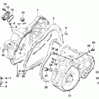 454 2x4 Crankcase cover assembly
