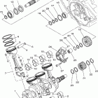 SR230-SRT1000D Коленчатый вал и Поршень