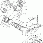 SX230-SRT1000AC-/SRT1000A-C Выхлопная система 1