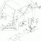 SR230-SRT1000C-B/SRT1000-B Верхний тент