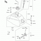 Bayou 300 (KLF300-C17) CANADA ONLY ТОПЛИВНЫЙ БАК