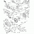 Bayou 300 (KLF300-C17) CANADA ONLY Drive shaft(rear)