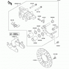 Bayou 300 (KLF300-C17) CANADA ONLY Front brake(c16 / c17)