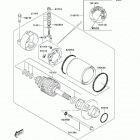 KFX400 (KSF400-A3) Стартер