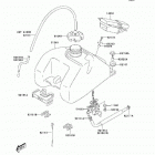 KFX400 (KSF400-A3) ТОПЛИВНЫЙ БАК
