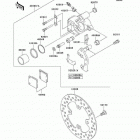Prairie 360 4X4 (KVF360-A3) Front brake(a2 / a3)