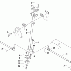 TRV 550 Steering assembly (vin: 250001 and up)