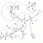 Prowler XT Front brake assembly