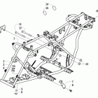 150 Utility Frame and related parts assembly