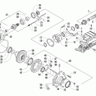 550 H1 EFI PS Передний редуктор