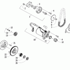 90 2X4 Utility Starter motor and oil pump assembly