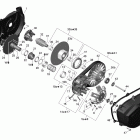 Outlander 650 EFI Трансмиссия