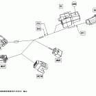 Outlander 800R EFI, XMR 10- electrical harness, front section europe