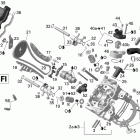 Outlander 800R EFI, XXC Головка цилиндров передняя часть